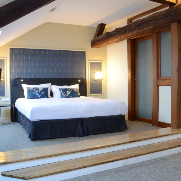 Chambre familiale mansardée